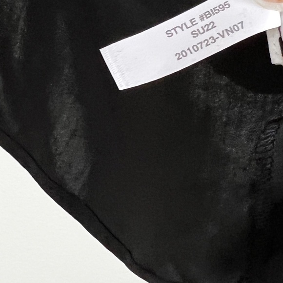 NWT J. Crew Kuaui Tie Strap Mini Dress in Black - Picture 7 of 7